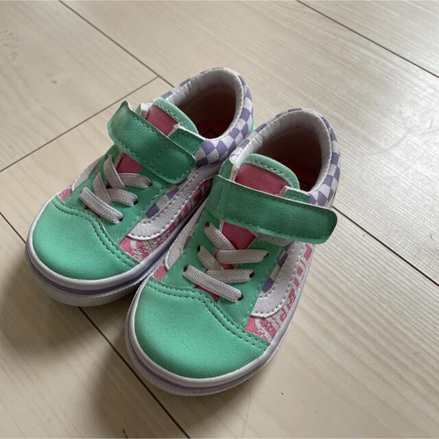 VANS(ヴァンズ)のVANSキッズスニーカー キッズ/ベビー/マタニティのベビー靴/シューズ(~14cm)(スニーカー)の商品写真