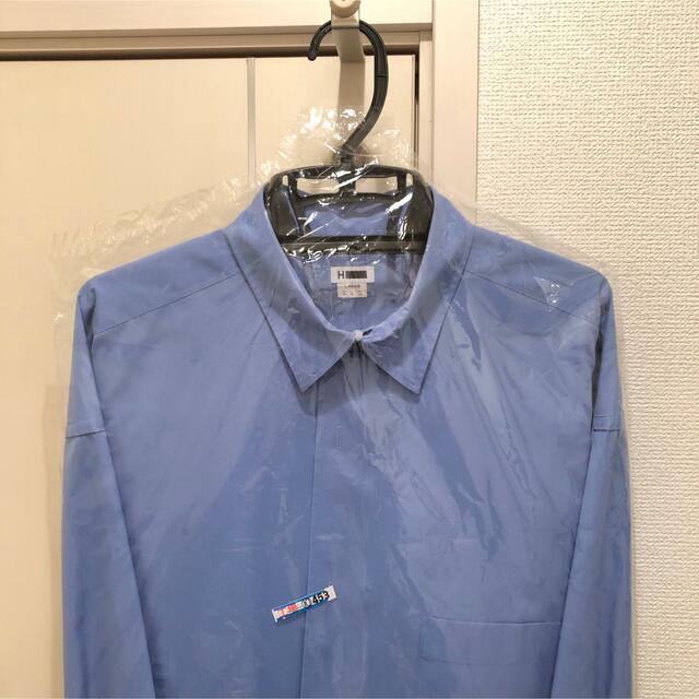 BEAUTY&YOUTH UNITED ARROWS(ビューティアンドユースユナイテッドアローズ)の【H B&Y】BALLOON SLEEVE SHIRT【BLUE L】 メンズのトップス(シャツ)の商品写真