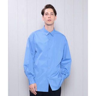 ビューティアンドユースユナイテッドアローズ(BEAUTY&YOUTH UNITED ARROWS)の【H B&Y】BALLOON SLEEVE SHIRT【BLUE L】(シャツ)