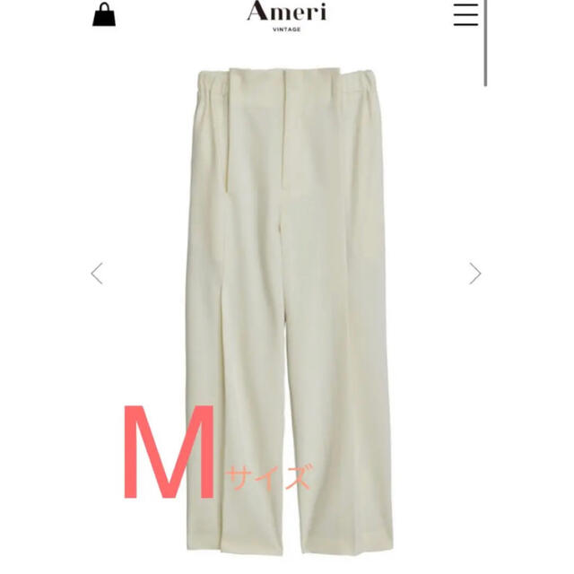 Ameri VINTAGE(アメリヴィンテージ)のDIMENSIONAL TUCK PANTS  レディースのパンツ(カジュアルパンツ)の商品写真