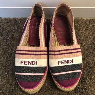 フェンディ(FENDI)のFENDI フェンディ フラットシューズ(96000244)(スリッポン/モカシン)