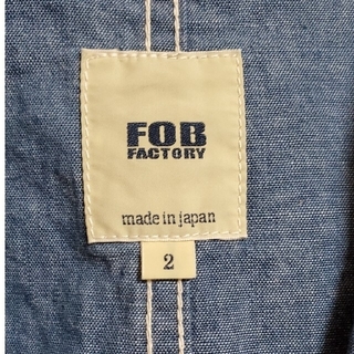 F.O.Factory - 【美品】FOB FACTORY クルーザーシャンブレージャケット ...