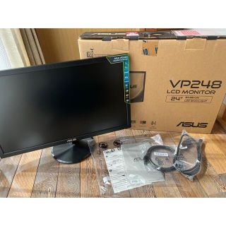 エイスース(ASUS)のASUS ゲーミングモニター ブラック VP248H(ディスプレイ)