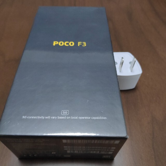 POCO F3 5G　6GB/128GB ディープオーシャンブルースマートフォン/携帯電話