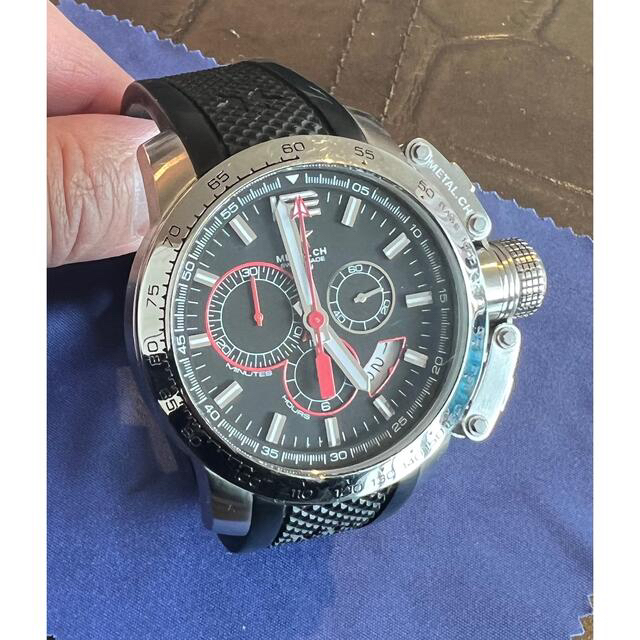 METAL.CH （メタル.CH）4420.44 クロノグラフ スイス製 メンズの時計(腕時計(アナログ))の商品写真