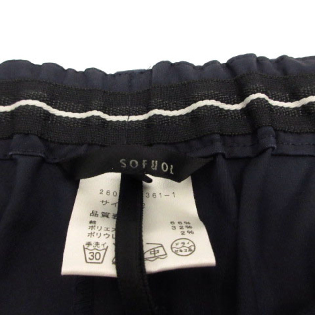 other - ソフール SOFUOL 大丸 パンツ スラックス 裾ダブル ウエストゴム 紺 2の通販 by ベクトル ラクマ店|アザーならラクマ other - ソフール SOFUOL 大丸 パンツ スラックス 裾ダブル ウエストゴム 紺 2の通販 by ベクトル ラクマ店|アザーならラクマ