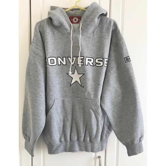 CONVERSE コンバース パーカー グレー L