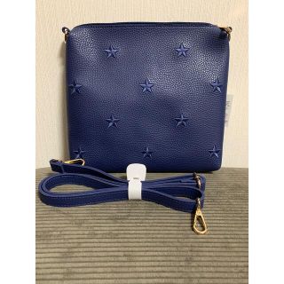 新品未使用　星刺繍ショルダーバッグ(ショルダーバッグ)