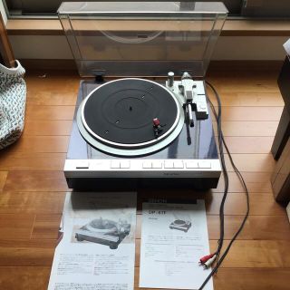 デノン(DENON)のDENON DP-47Fオートマティック　ターンテーブル　シウテム(ターンテーブル)