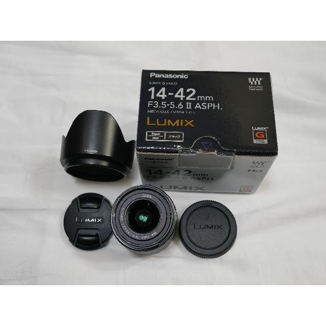 美品 LUMIX 14-42mm Ⅱ 後期型 未記入保証書あり 防湿庫保管