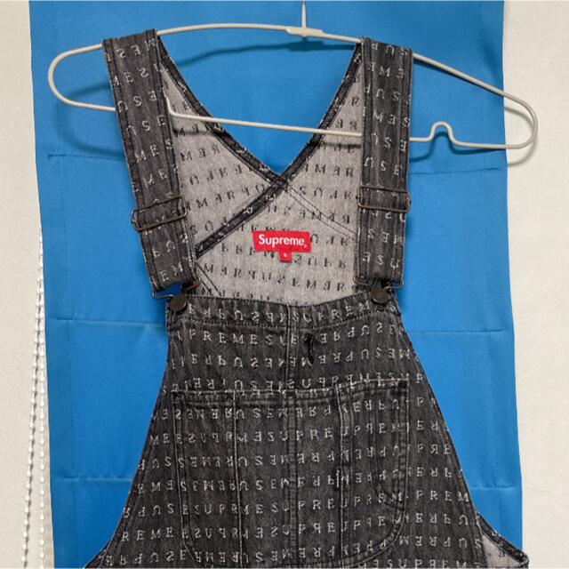 Supreme Jacquard Logos Denim Overalls