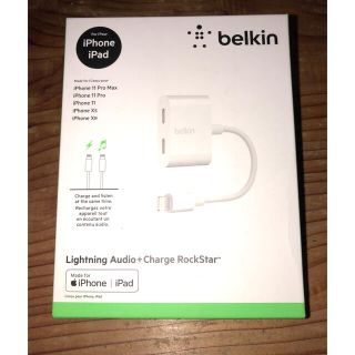 【新品】Belkin Lightning  + Charge Rockstar(その他)