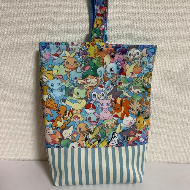 ポケモン　上履き入れ キッズ/ベビー/マタニティのこども用バッグ(シューズバッグ)の商品写真