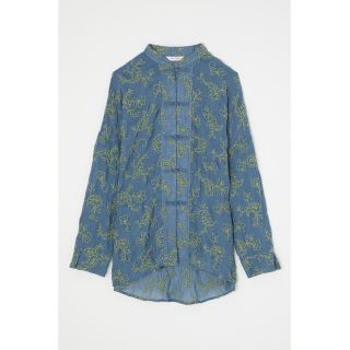 マウジー(moussy)のMOUSSY EMBROIDERED SHEER シャツ(シャツ/ブラウス(長袖/七分))