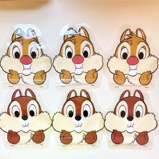 ディズニー(Disney)の【新品】Disney🤎　2種類　×2セット　チップ&デール　ジップバッグ(キャラクターグッズ)