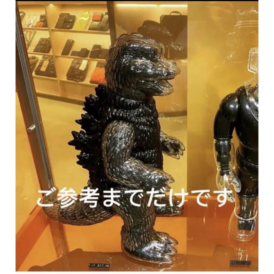 SECRETBASE(シークレットベース)のSECRETBASE BIG SCALE BLACK Godzilla ゴジラ エンタメ/ホビーのおもちゃ/ぬいぐるみ(キャラクターグッズ)の商品写真