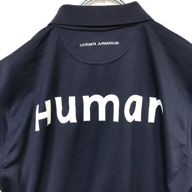 UNDER ARMOUR(アンダーアーマー)のアンダーアーマースポーツウェア 半袖シャツ　Human ネイビー サイズLG メンズのトップス(その他)の商品写真
