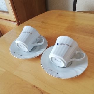 ♦コーヒーカップ&ソーサー ２客セット(グラス/カップ)