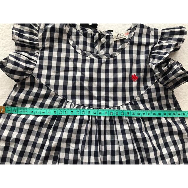 POLO RALPH LAUREN(ポロラルフローレン)のポロ　ラルフローレン　 ベビー　春夏ワンピース　100cm キッズ/ベビー/マタニティのキッズ服女の子用(90cm~)(ワンピース)の商品写真