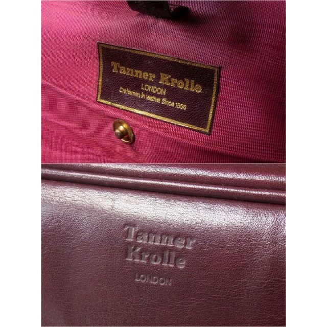 美品 タナークロール TANNER KROLLE LONDON 本革ハンドバッグ