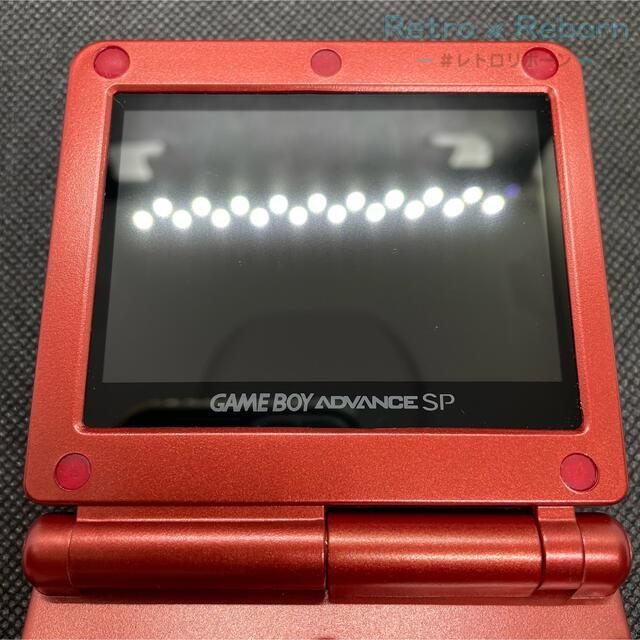 ゲームボーイアドバンスSP バックライト液晶　IPS V3 GBA SP 006