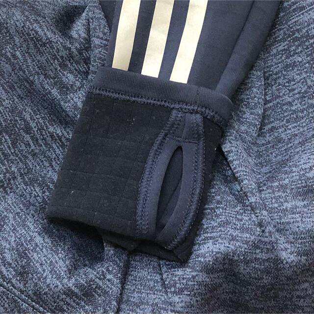 adidas(アディダス)の【美品】adidas CLIMAWARM スリーライン トップス 長袖 キッズ/ベビー/マタニティのキッズ服男の子用(90cm~)(Tシャツ/カットソー)の商品写真