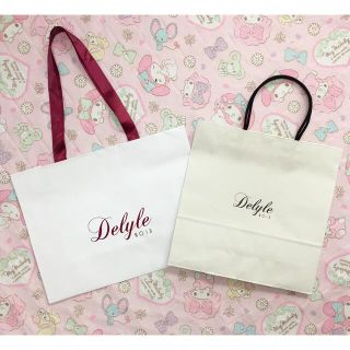 デイライルノアール(Delyle NOIR)の★ Delyle NOIR ショッパー 2枚 ★(ショップ袋)