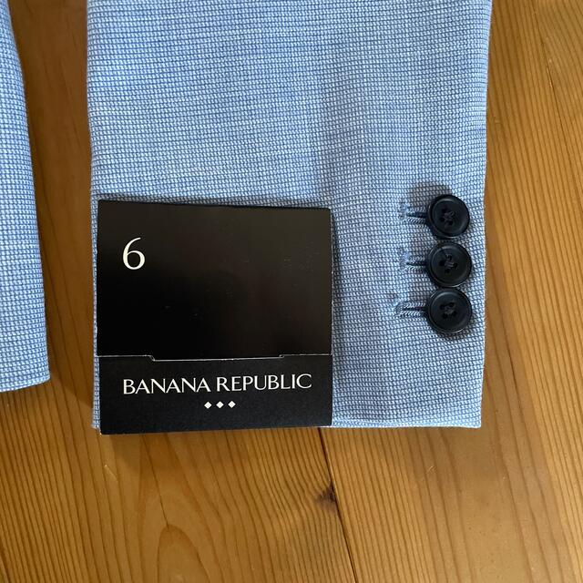 Banana Republic(バナナリパブリック)の新品未使用　バナリパ　サックスブルージャケット レディースのジャケット/アウター(テーラードジャケット)の商品写真