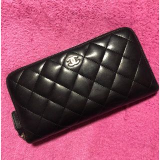 シャネル(CHANEL)の取り置き❤︎CHANEL 財布❤︎CHANELラウンドファスナー長財布マトラッセ(財布)