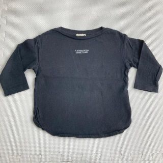 ブランシェス(Branshes)のブランシェス　90センチ　ロンT ブラック(Tシャツ/カットソー)