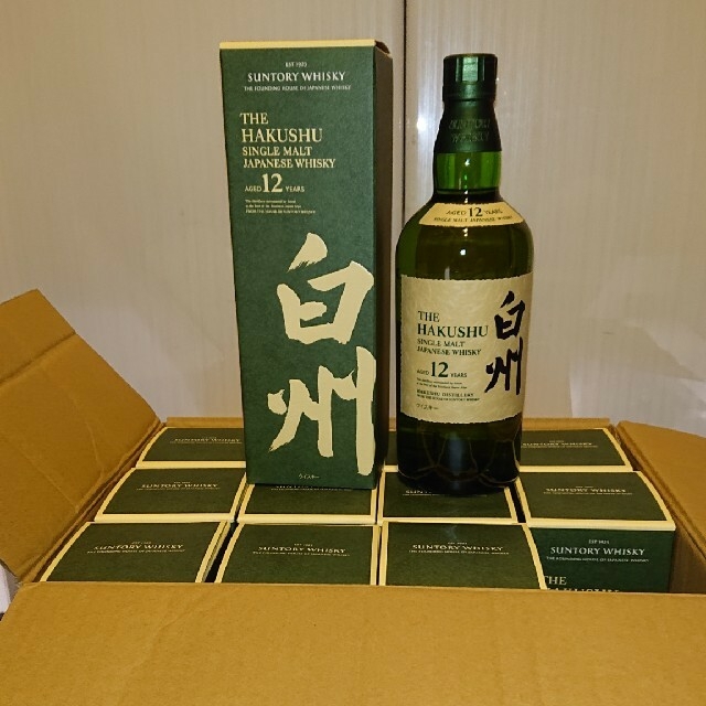 サントリー(サントリー)の白州12年 12本 食品/飲料/酒の酒(ウイスキー)の商品写真