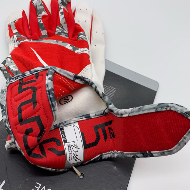 NIKE - NIKE ナイキ トラウトモデル バッティング手袋 レッド 赤 S