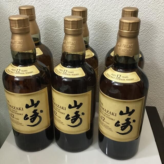 日本最大の 酒 6本 箱無しです サントリー山崎１２年 700ml Hin Ooku