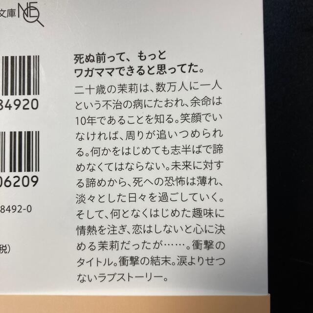 余命１０年 エンタメ/ホビーの本(その他)の商品写真