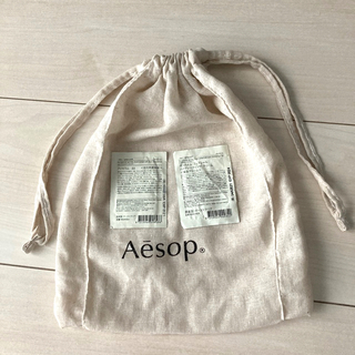 イソップ(Aesop)の新品未使用　Aesopの巾着袋　　ハイドレーティングクリーム(化粧水/ローション)