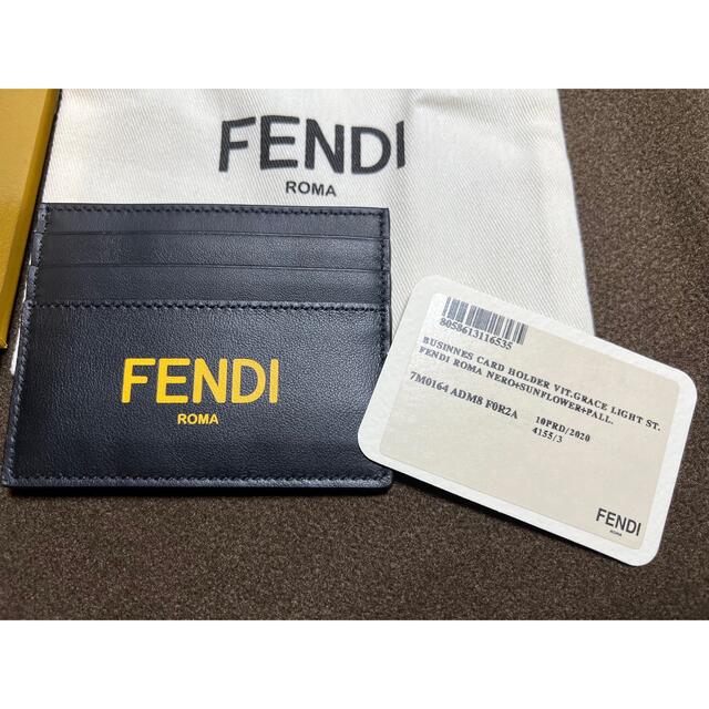FENDI ロゴカードケース