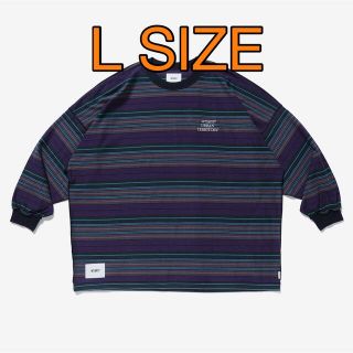 ダブルタップス(W)taps)の22ss  wtaps JAM 02 /LS /COTTON PURPLE L(Tシャツ/カットソー(七分/長袖))