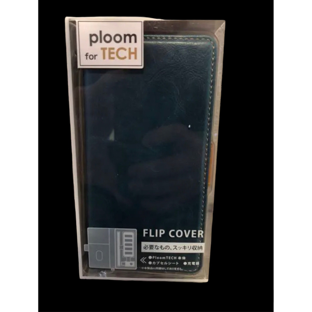 Ploom TECH用フリップカバー•PG-PTFP02BL・手帳型カバー メンズのファッション小物(タバコグッズ)の商品写真