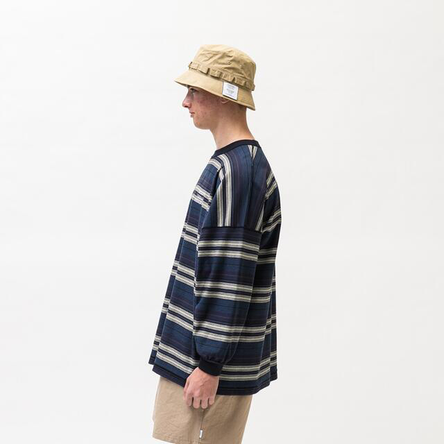 22ss  WTAPS JAM 02 /LS /COTTON NAVY L