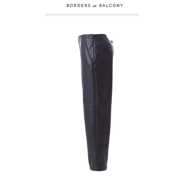 borders at balcony LEATHER PANTS 36