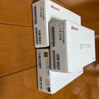 アローズ(arrows)のFUJITSU arrows We 3台セット(スマートフォン本体)