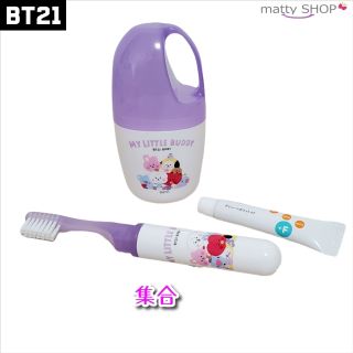 ビーティーイシビル(BT21)のchoco mama0309　様　専用出品　BT21 スリムはみがきセット 集合(その他)