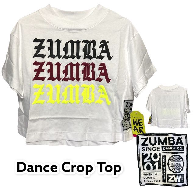 Zumba ズンバ DANCE CROP TOP ダンスクロップトップ XS