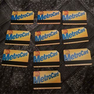 NewYork ニューヨーク MetroCard メトロカード 地下鉄バス10枚(鉄道乗車券)