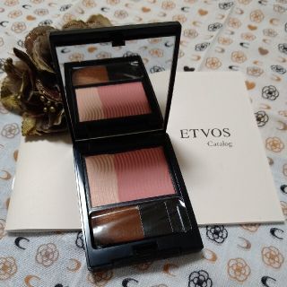 エトヴォス(ETVOS)の値下げ　未使用　エトヴォス　チーク(チーク)