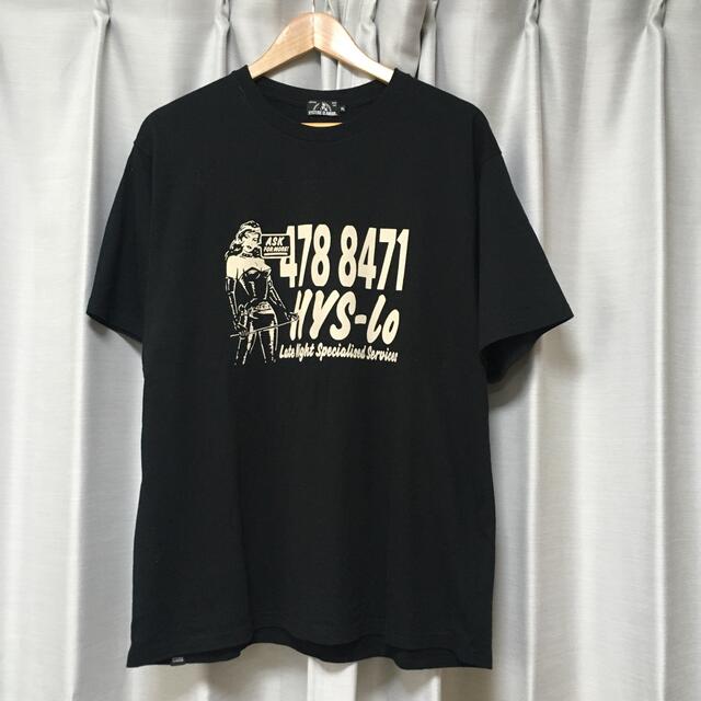 約495cm袖丈約24cm身幅HYSTERIC GLAMOUR ×野口強 21AW HYS-LO Tシャツ