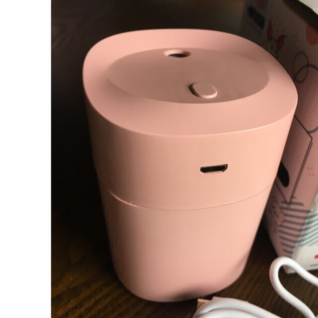 献血ちゃん　コンパクト　加湿器　ピンク エンタメ/ホビーのコレクション(ノベルティグッズ)の商品写真