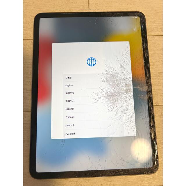 iPad(アイパッド)のiPadpro 11インチ 256GB ジャンク品 スマホ/家電/カメラのPC/タブレット(タブレット)の商品写真