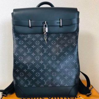 ルイヴィトン(LOUIS VUITTON)のルイヴィトン リュック バックパック モノグラム エクリプス黒 美品(リュック/バックパック)