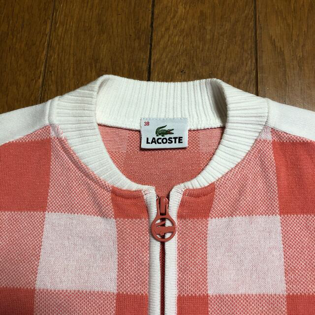 LACOSTE(ラコステ)のラコステ　ジップアップ　カーディガン  レディースのトップス(カーディガン)の商品写真